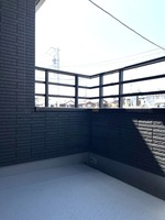 バルコニー:北側のバルコ二ー