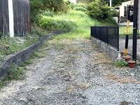 外観:延長敷地部分（幅約3.0ｍ