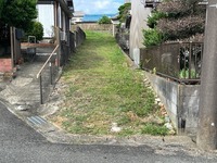外観:延長敷地の入口部分です。